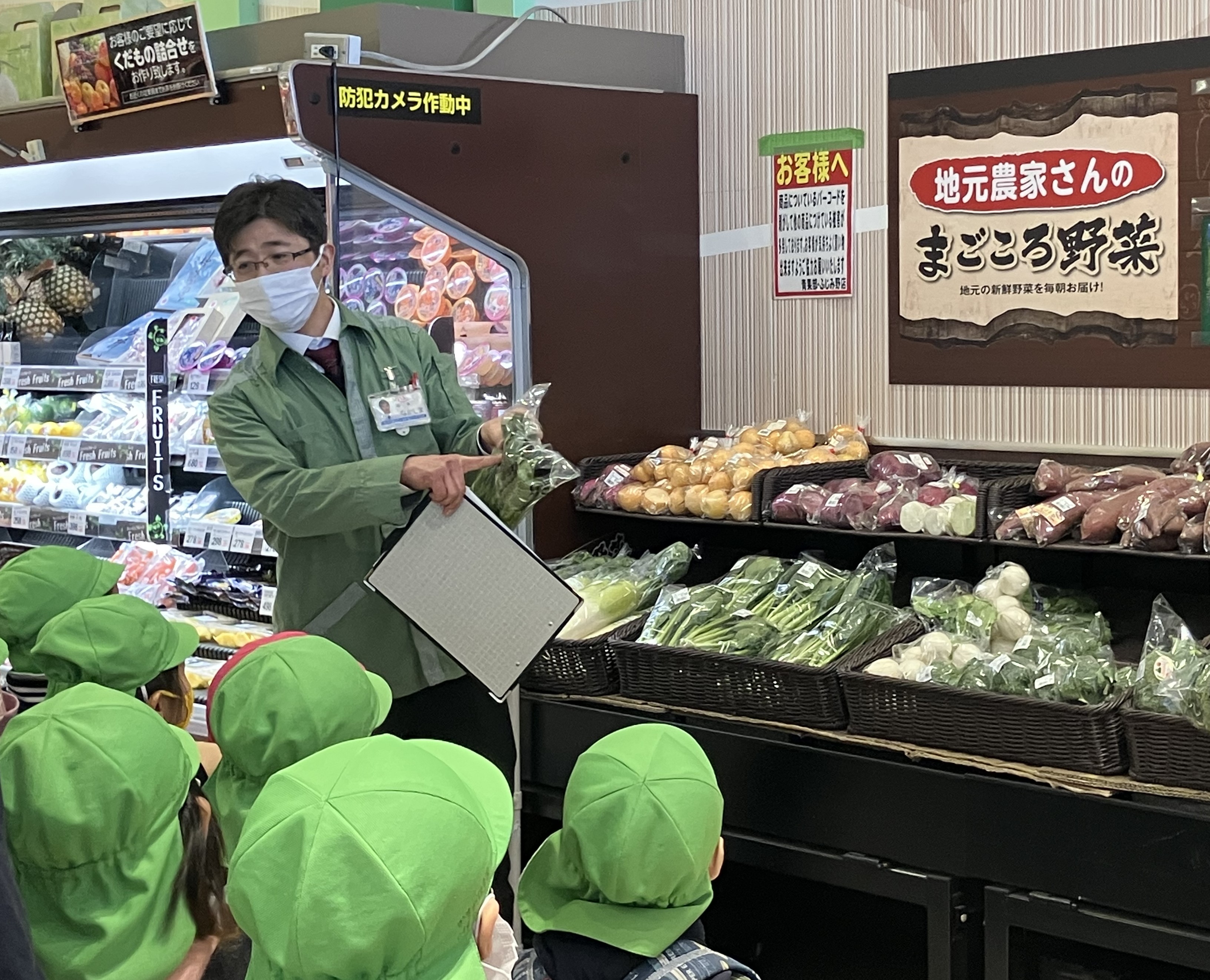 地元野菜コーナー